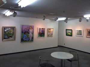 松戸女性洋画教室展