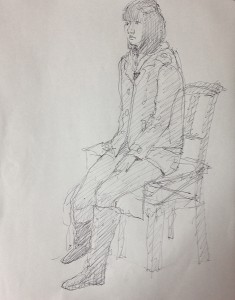 人物クロッキー